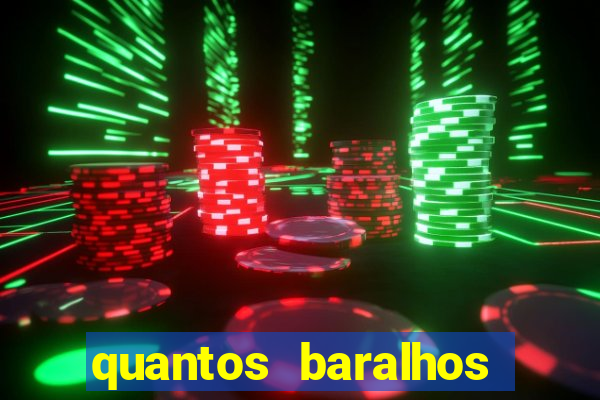 quantos baralhos para jogar poker