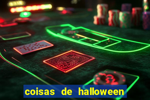 coisas de halloween com j