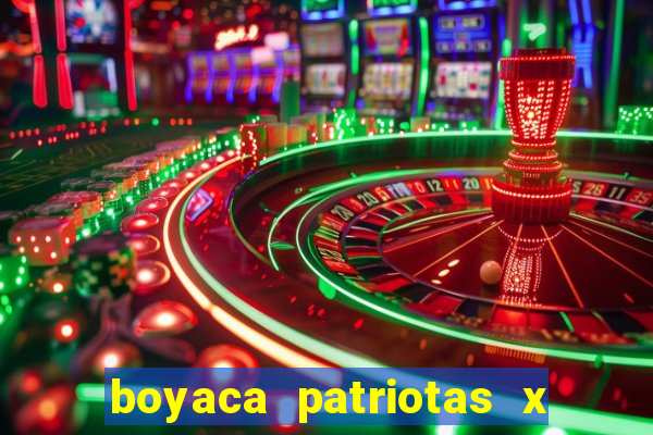 boyaca patriotas x deportivo pereira