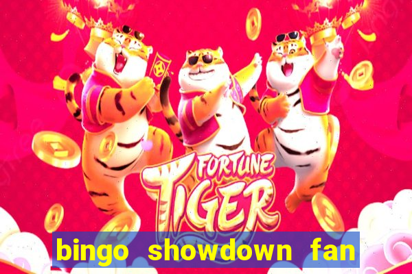 bingo showdown fan page freebies