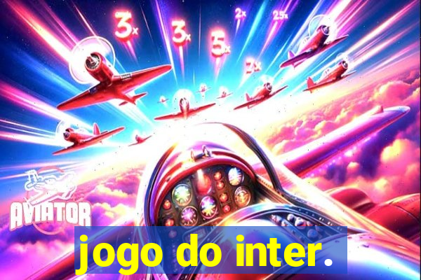 jogo do inter.