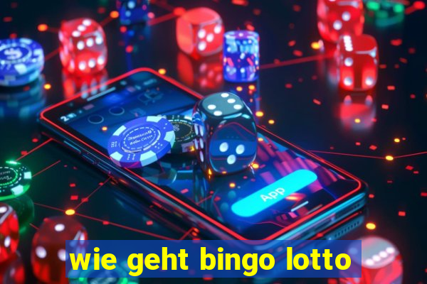 wie geht bingo lotto