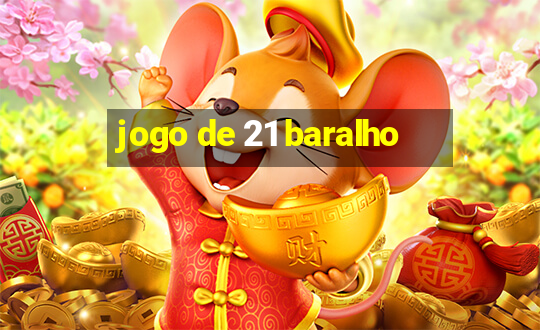 jogo de 21 baralho