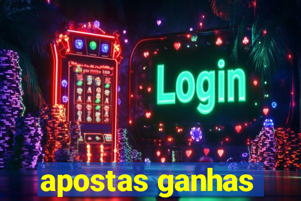 apostas ganhas