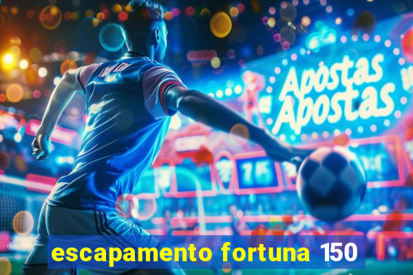 escapamento fortuna 150