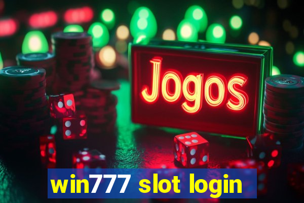 win777 slot login