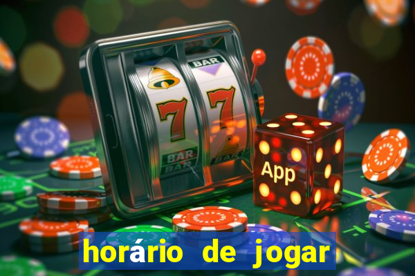 horário de jogar fortune rabbit