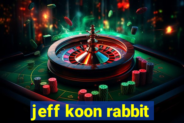 jeff koon rabbit