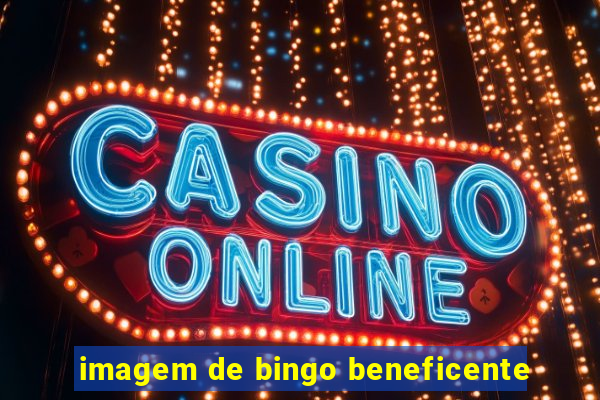 imagem de bingo beneficente