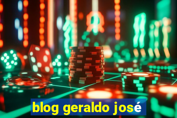 blog geraldo josé