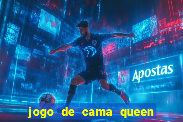 jogo de cama queen buona fortuna