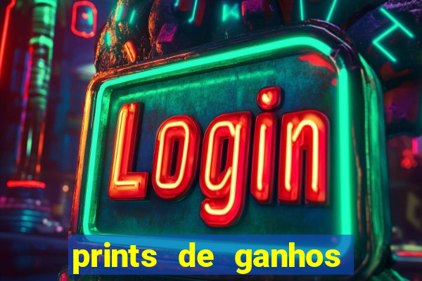 prints de ganhos no fortune tiger