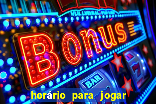 horário para jogar fortune ox