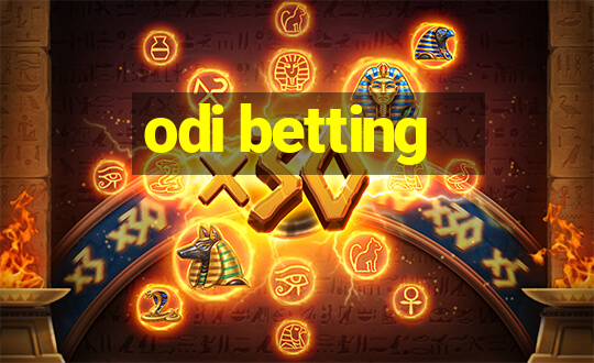 odi betting