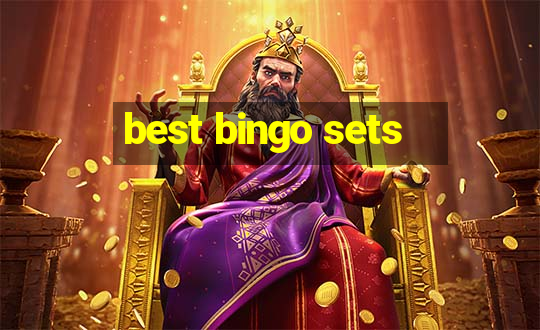 best bingo sets