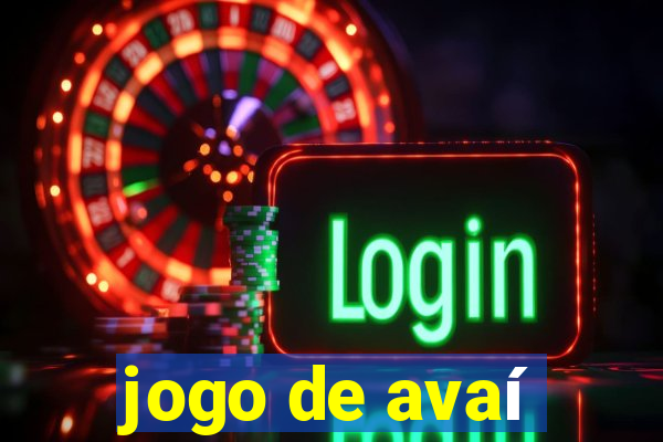 jogo de avaí