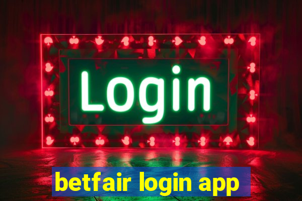 betfair login app