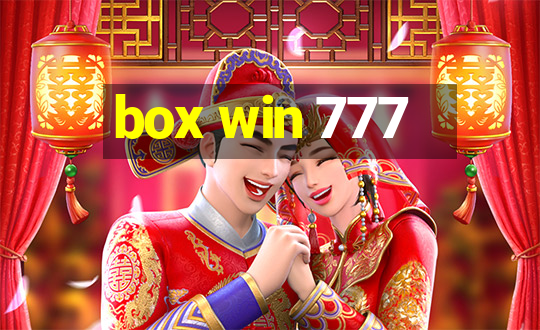 box win 777