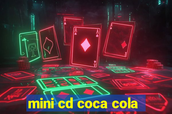 mini cd coca cola