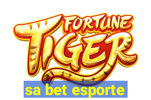 sa bet esporte