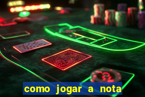 como jogar a nota do enem nas faculdades