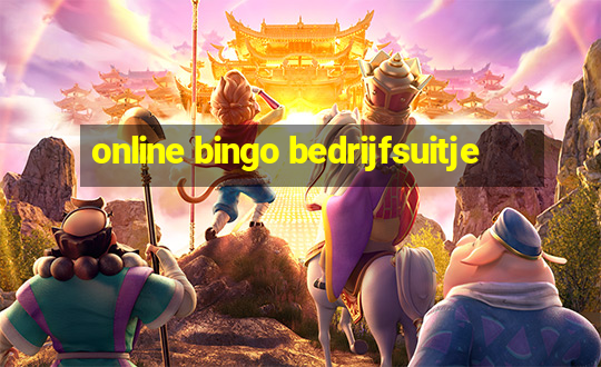 online bingo bedrijfsuitje