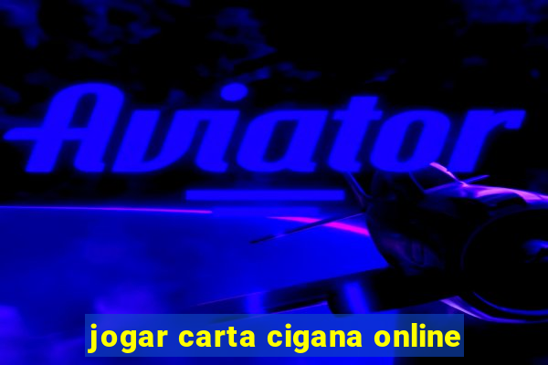 jogar carta cigana online