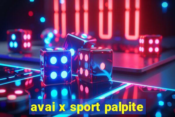 avai x sport palpite