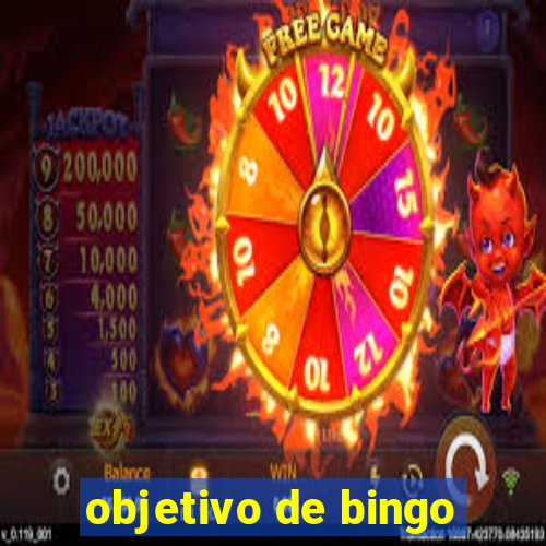 objetivo de bingo