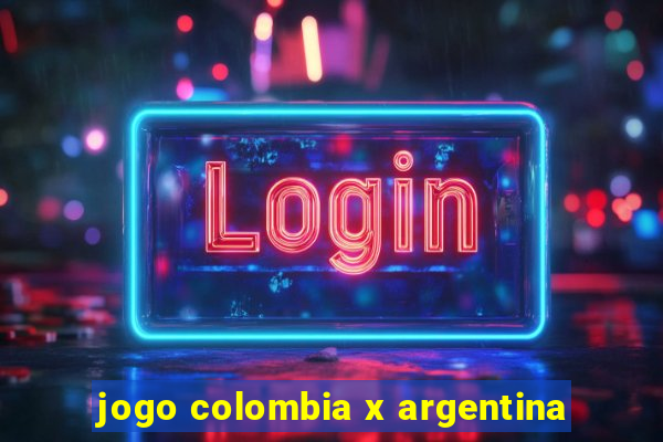 jogo colombia x argentina