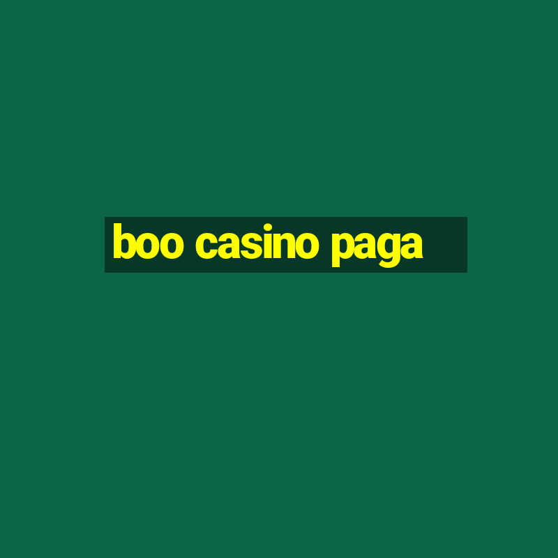 boo casino paga