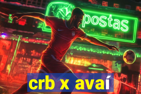 crb x avaí