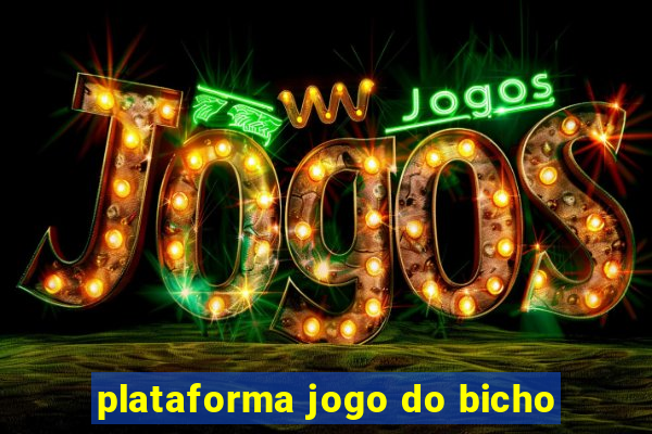 plataforma jogo do bicho