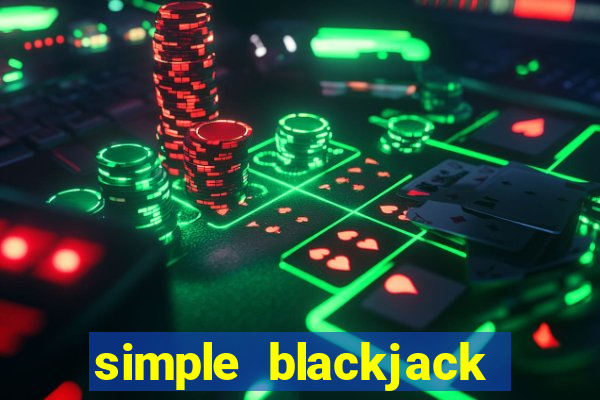 simple blackjack java code