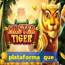 plataforma que ganha b?nus