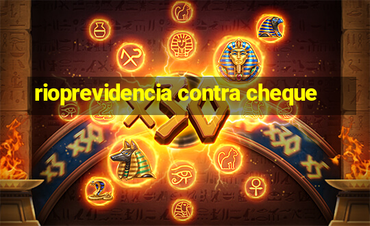 rioprevidencia contra cheque