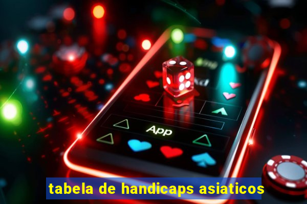 tabela de handicaps asiaticos