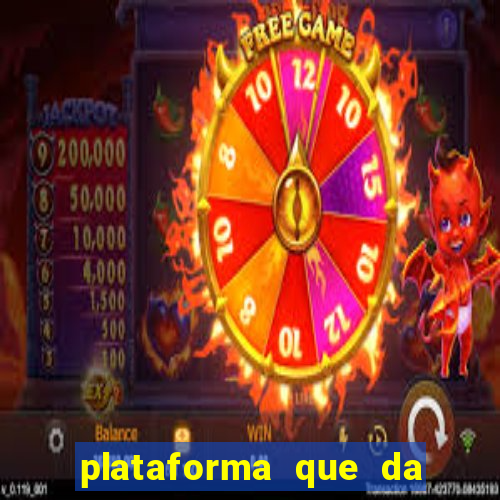 plataforma que da bonus no cadastro e saca no free