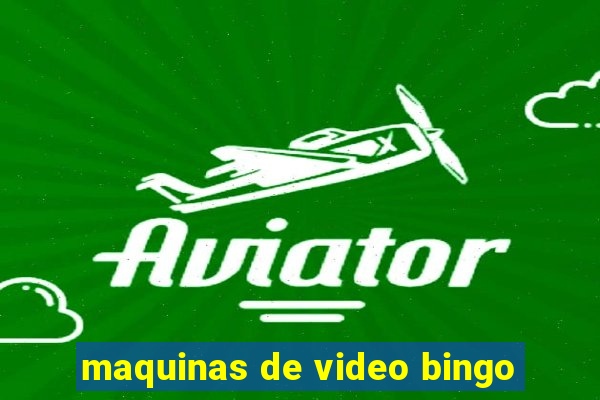 maquinas de video bingo