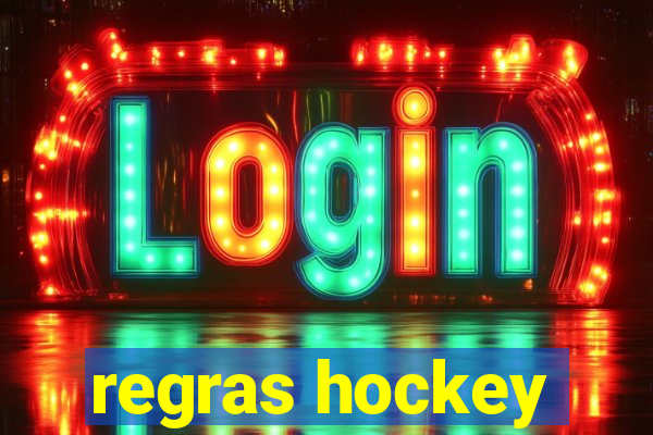 regras hockey