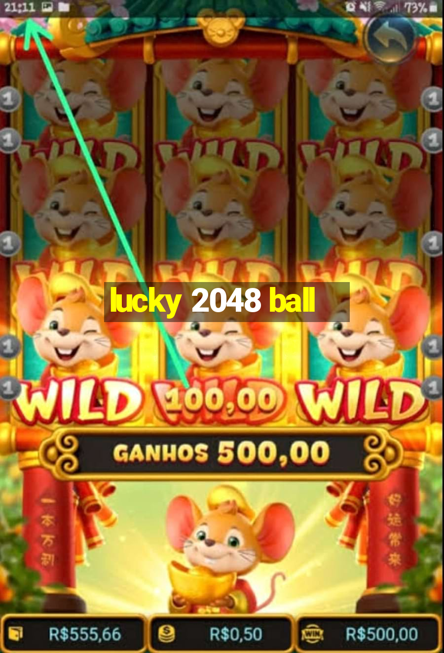 lucky 2048 ball